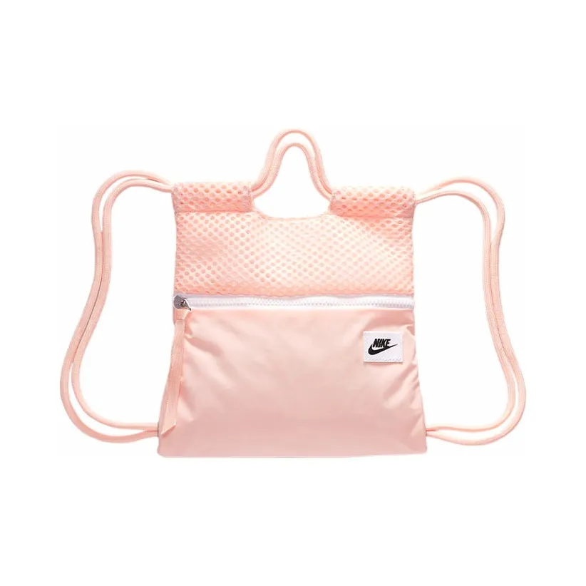 nike Полиэстер Рюкзак Стандартный Washed Кораллово-красный