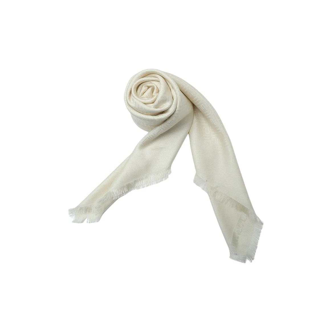 FENDI Knit Scarves Women's Beige