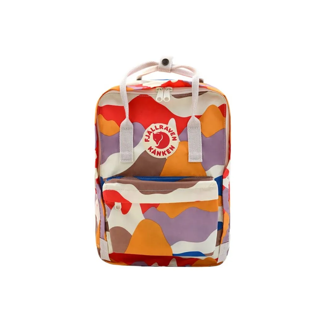 Fjallraven Kanken Полиэстер с Хлопком Рюкзак Unisex Light Многоцветный
