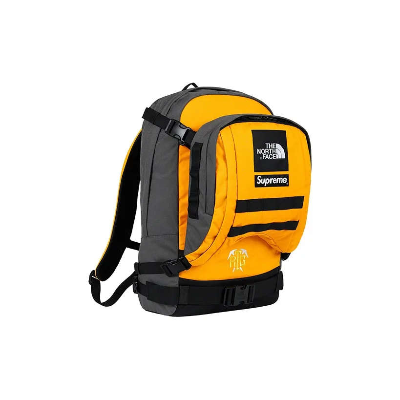 Supreme The North Face Коллаборация Нейлон Рюкзак Стандартный Унисекс Желтый