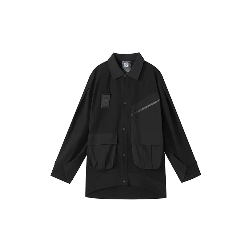 NORVINCY Badge Western Workwear Shirt Unisex