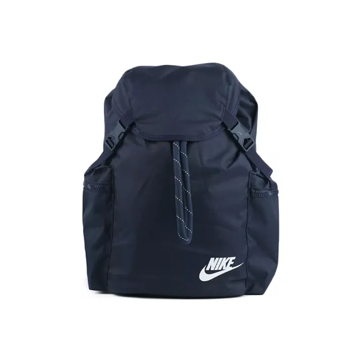 Nike Polyester Sports Bag Laptop Bag Backpack Regular Men's Dark Blue