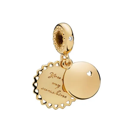 Pandora Шармы / Подвески Золотой Женские