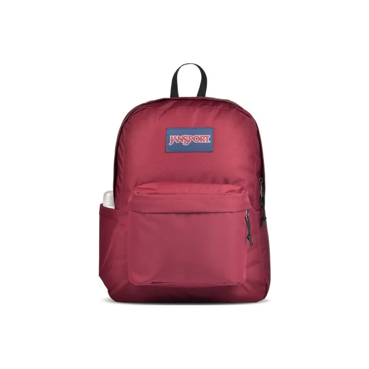 JanSport Polyester Backpack Regular Unisex Dark Purple Burgundy