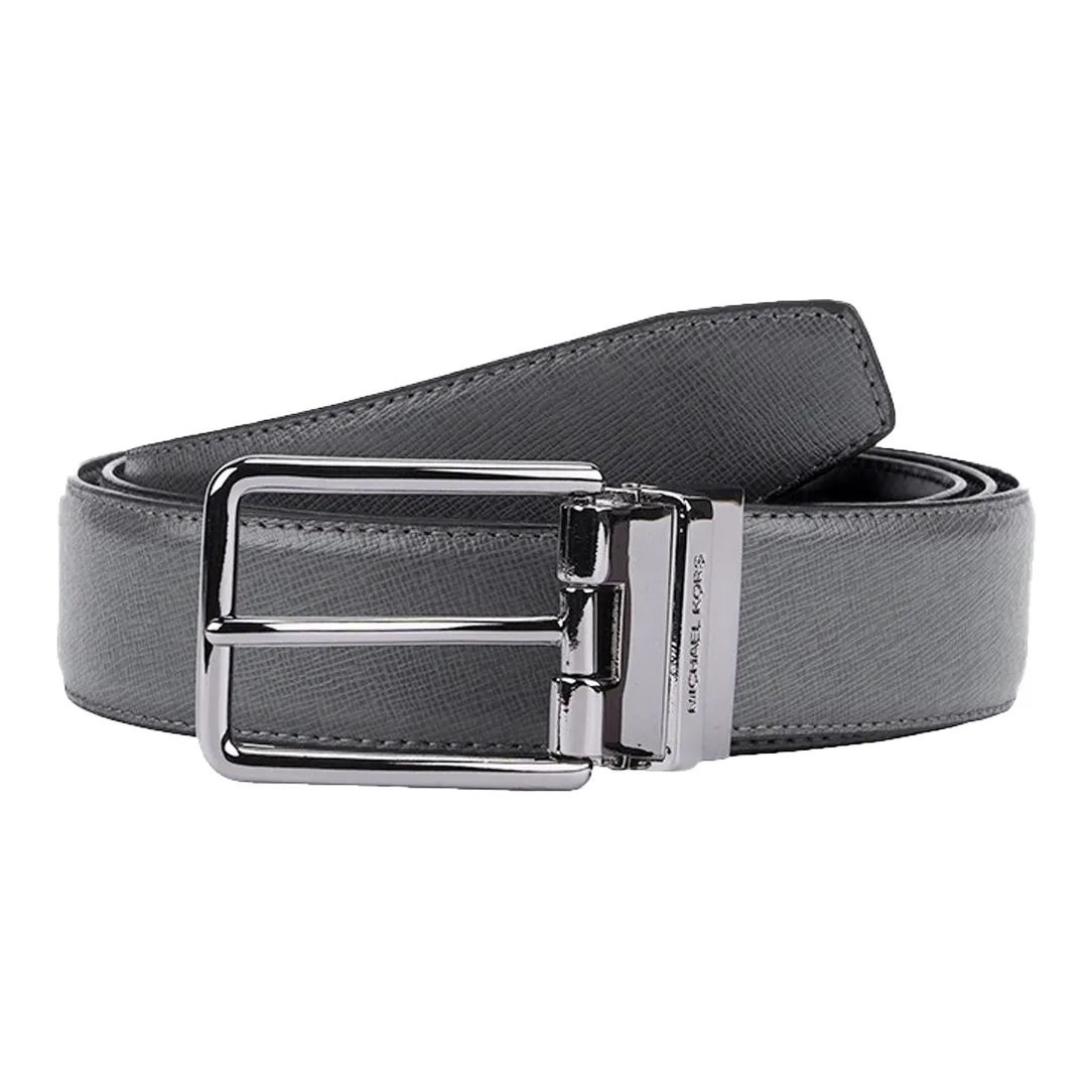 MICHAEL KORS Leather Belts Men's Black