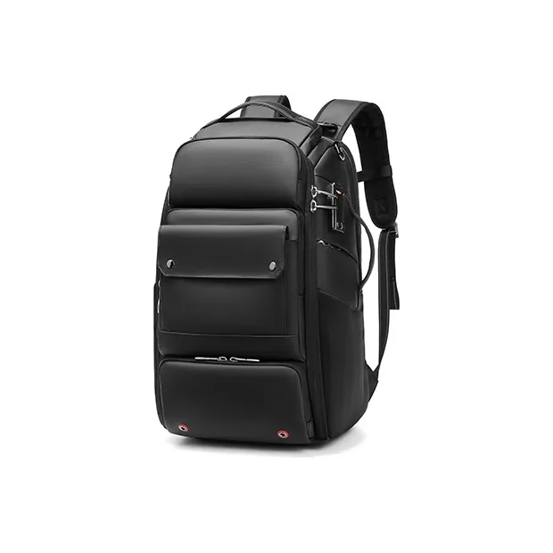 OUTWALK Oxford Camera Laptop Bag Backpack Standard Unisex Black OUTWALK Оксфорд Camera Laptop Bag Backpack Стандартный Унисекс Черный