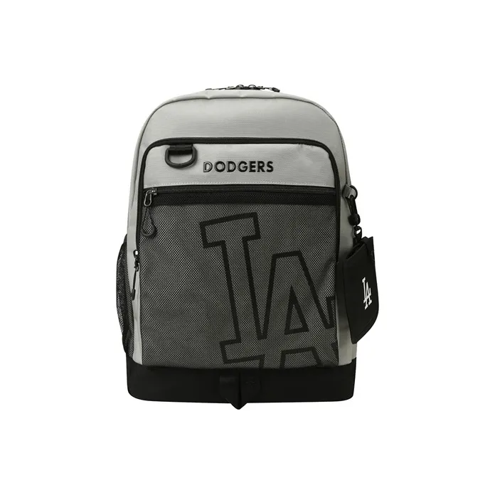 MLB Nylon Fabric Child And Parent Backpack Regular Unisex Concrete Gray
