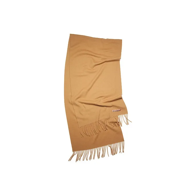 Acne Studios Кашемир Палантины Темно-верблюжий Унисекс