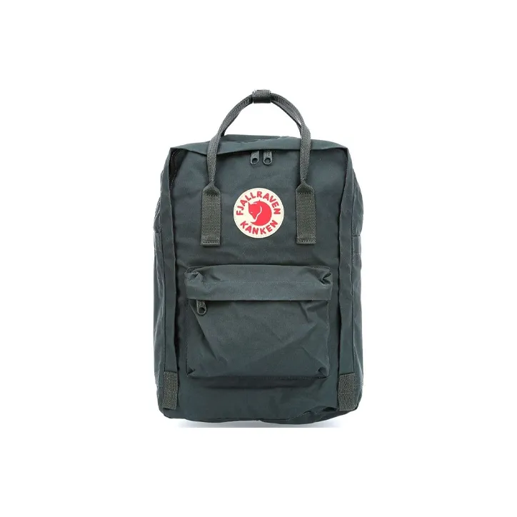 Fjallraven Kanken 18L Backpack Outdoor Bag Polyamide Dark Gray Green Unisex