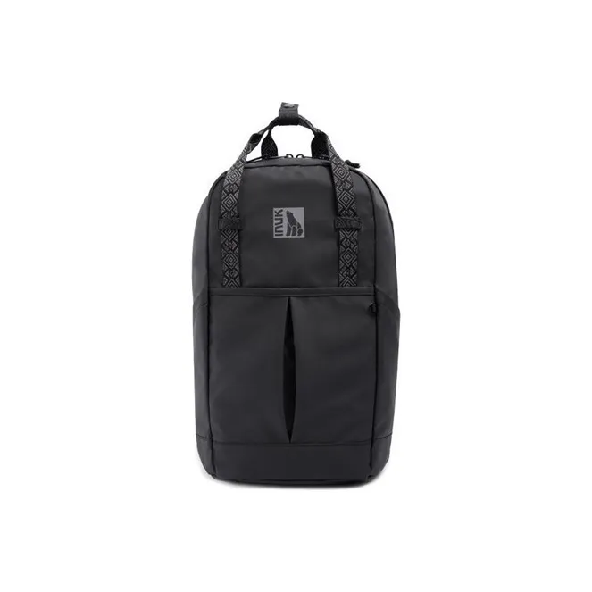 INUK Laptop Size  13 Inches Backpack Outdoor Bag Polyester Extreme Night Black Unisex