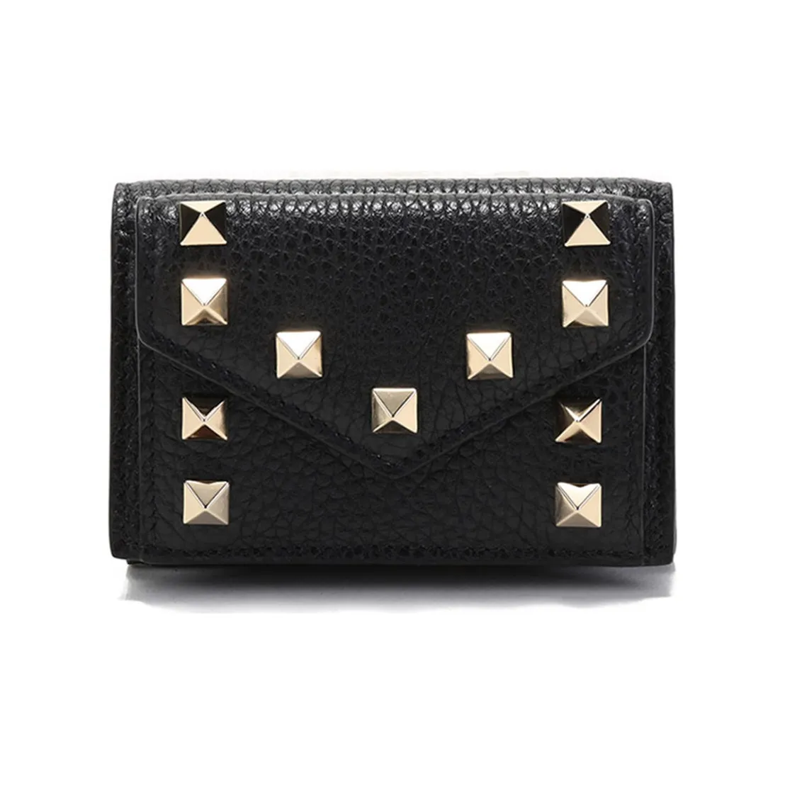 Valentino Кожа Кошелек Женские Черный