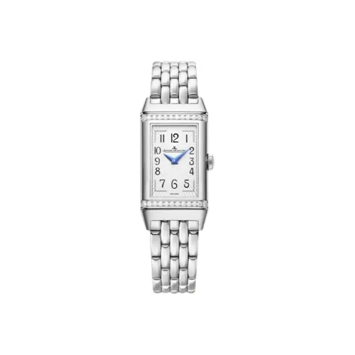 Jaeger LeCoultre Ручной Механический Movement Женские Flip Collection REVERSO Часы 40mm*20mm*9,1mm Белый
