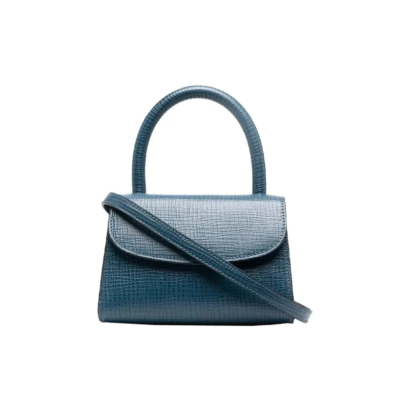 By Far Коровья кожа Сумка Женская Синяя