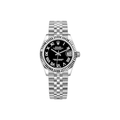 ROLEX Автоматический Механический Movement Женские часы Log Series, 31 мм, черный