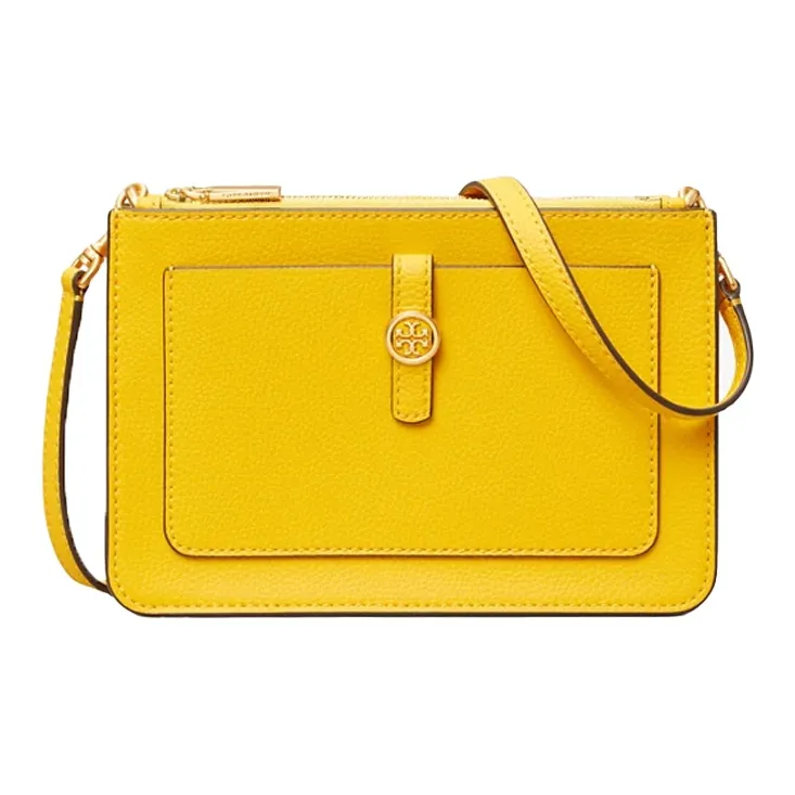 TORY BURCH Walker Кожа Сумка через плечо Женская Желтая