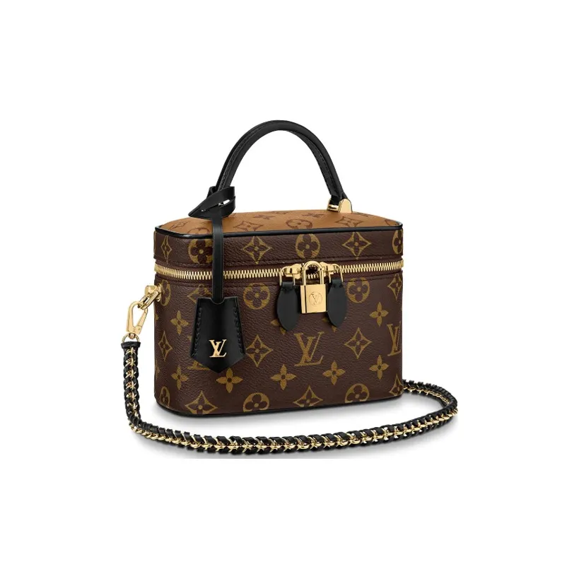 LOUIS VUITTON Vanity Monogram Reverse Pm Brown