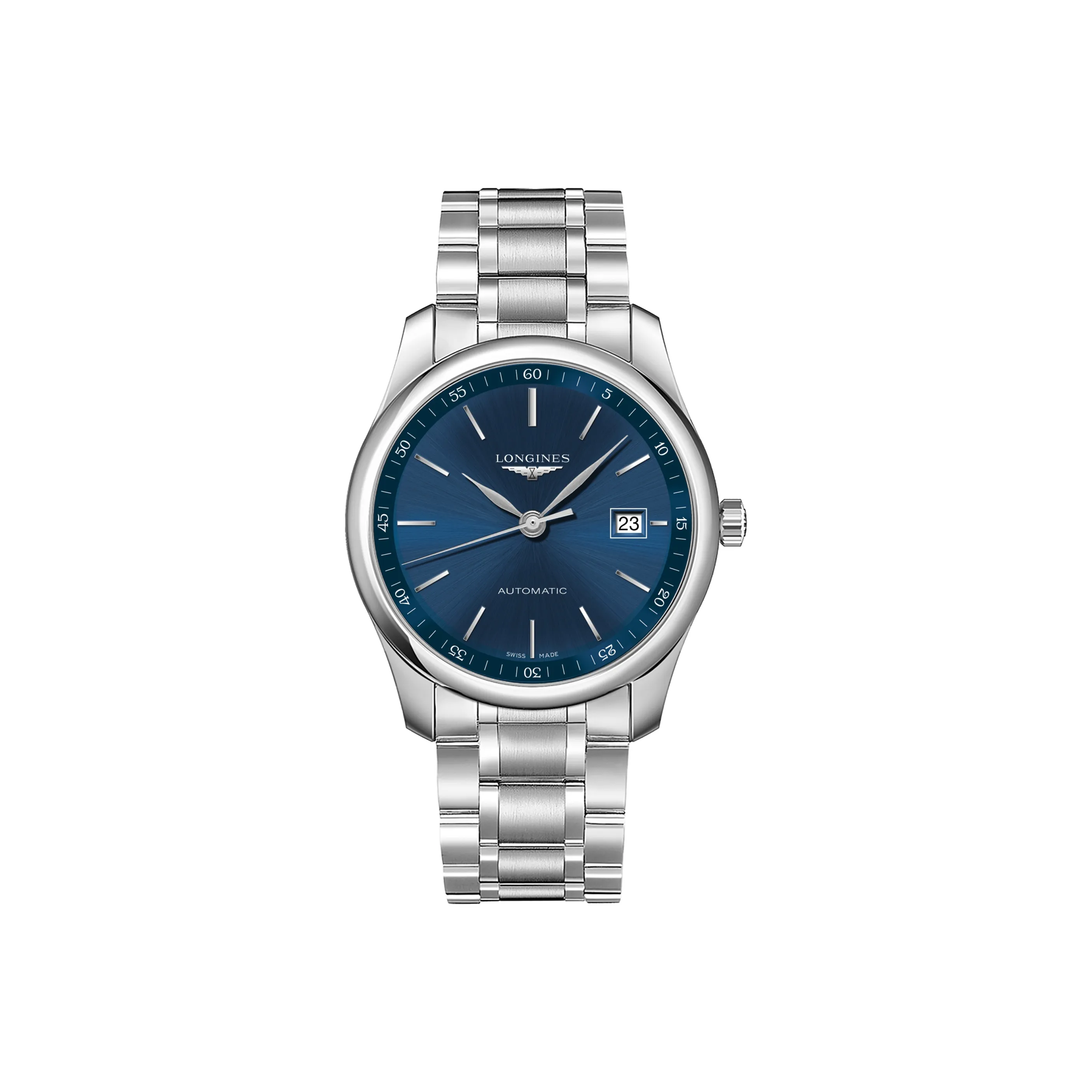 LONGINES Automatic Mechanical Movement Men's Watch Blue Dial