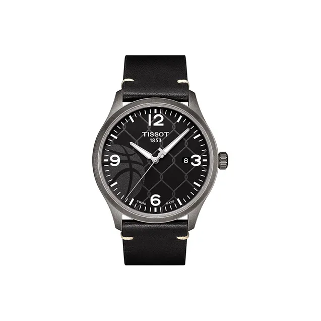 TISSOT Speed Run Series Кварцевый механизм Мужские часы 42 мм Черный циферблат