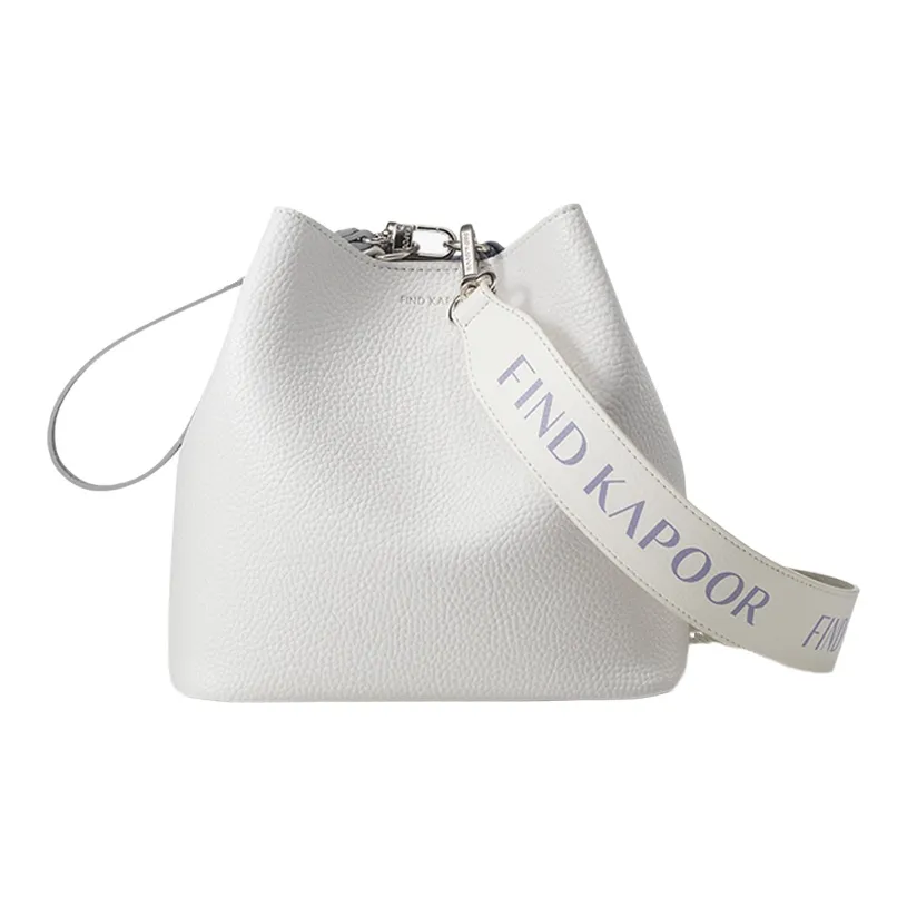 FIND KAPOOR Artificial Leather Bucket Bag, Shoulder Bag, Crossbody Bag Women's Multicolor, Lavender