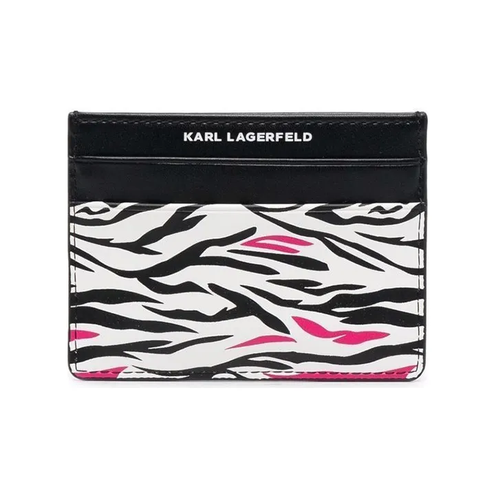 KARL LAGERFELD Кожа Держатель для карт Женские Черный