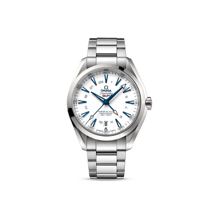 OMEGA AQUA TERRA 150 Meters Automatic Mechanical Movement Men's Watches Watch 43mm White Dial Titanium Strap