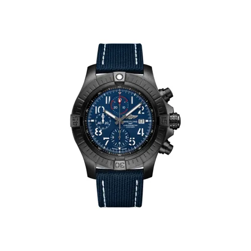 Breitling Автоматический Механический Movement Унисекс Avenger Часы 48 мм Синие