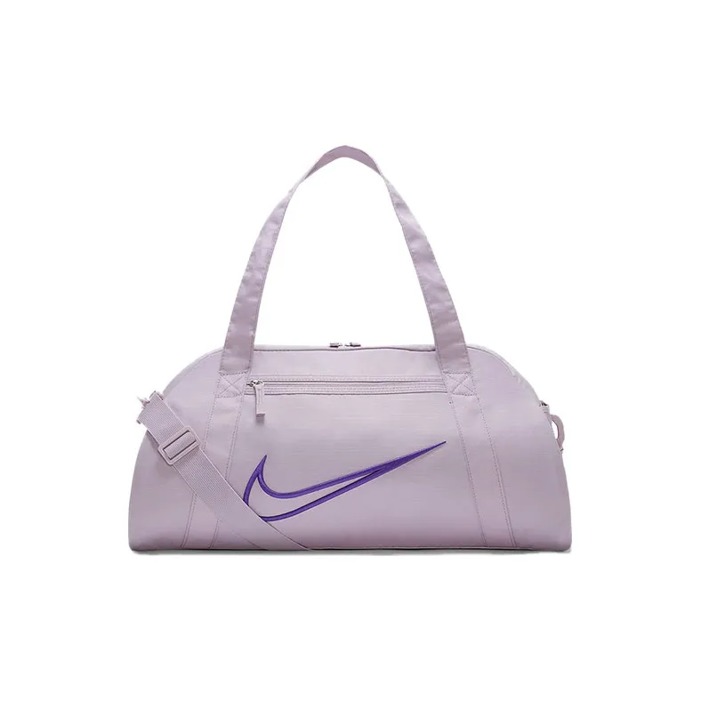 Nike Fabric Gym Bag, One Shoulder Handbag, Travel Bag Regular Unisex Ice Pale Purple/Wild Berry/Light Taro Purple