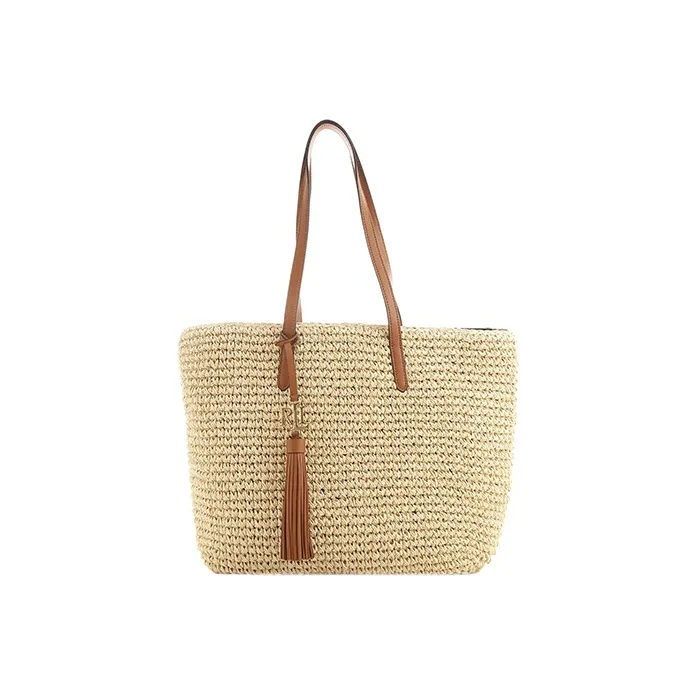 Sell on Cheap Ediconnect Jordan Outlet Woven Logo Plaque Tote Bag