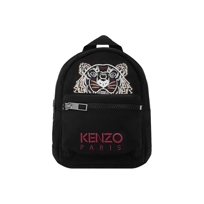 KENZO Cotton Backpack Men's Black