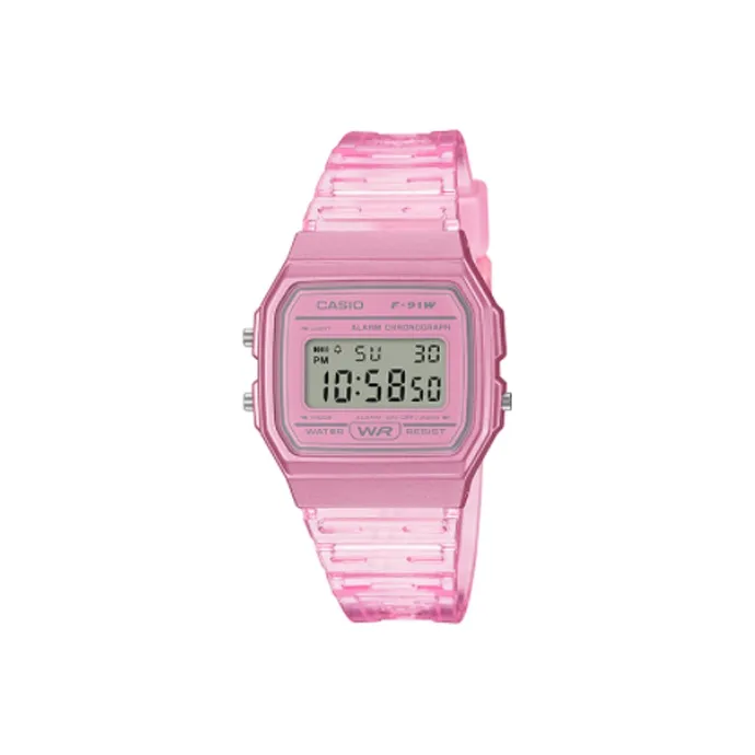 CASIO DIGITAL Collection Блок Лето Ice Cream Кварцевый механизм Resin Strap Women's Watch Серый циферблат