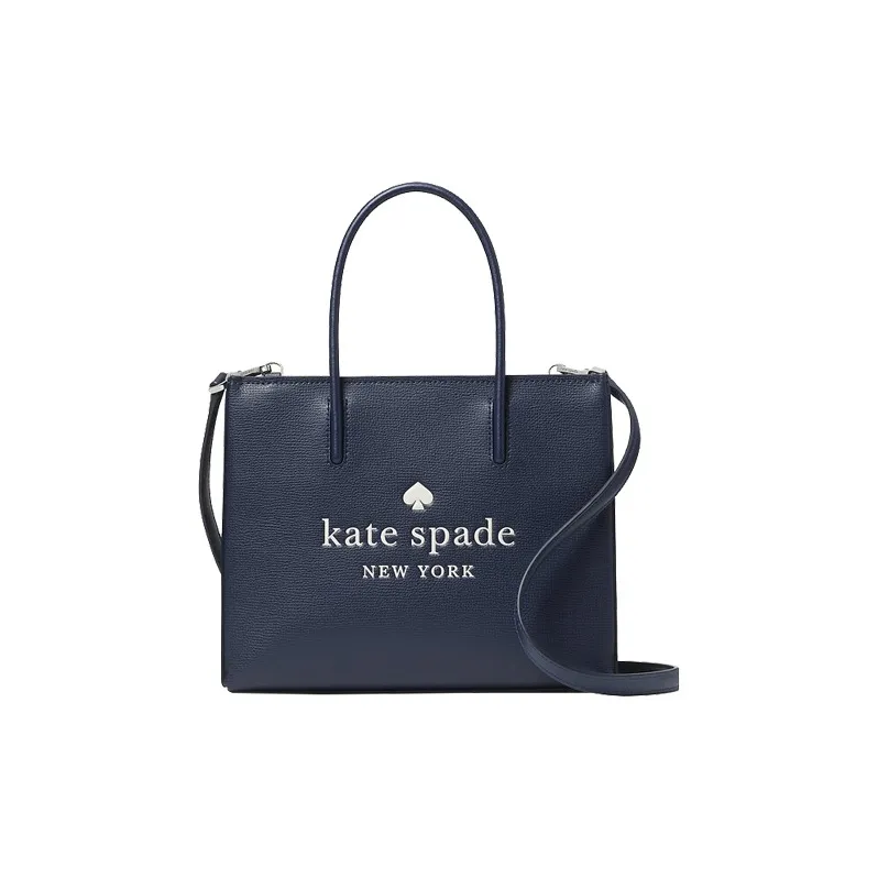 Kate Spade Leather Crossbody Handbags Regular Women's Dark Blue