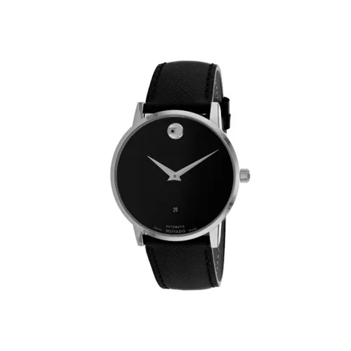 MOVADO Автоматический Механический Movement Мужские Часы Музейная Серия 40 мм Черные