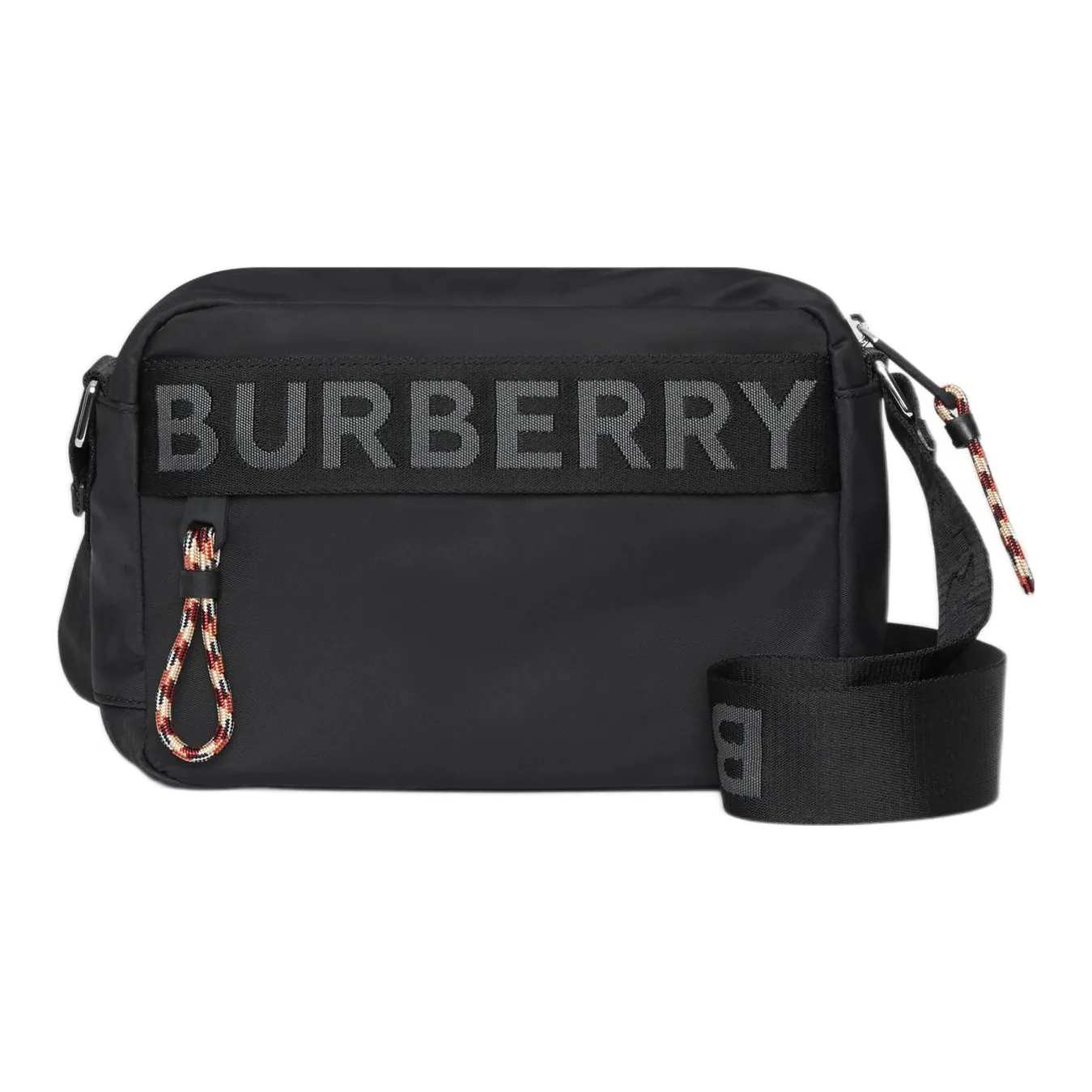 Burberry Econyl Logo Crossbody Black