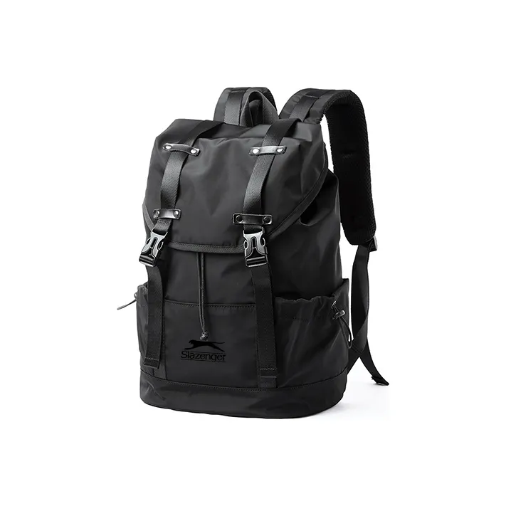 Slazenger Oxford Рюкзак Стандартный Мужской Крутой Черный