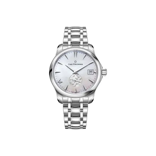 Carl F.Bucherer Механический Movement Женские Часы из коллекции MANERO, 35,5 мм, Жемчужная раковина, Цвет