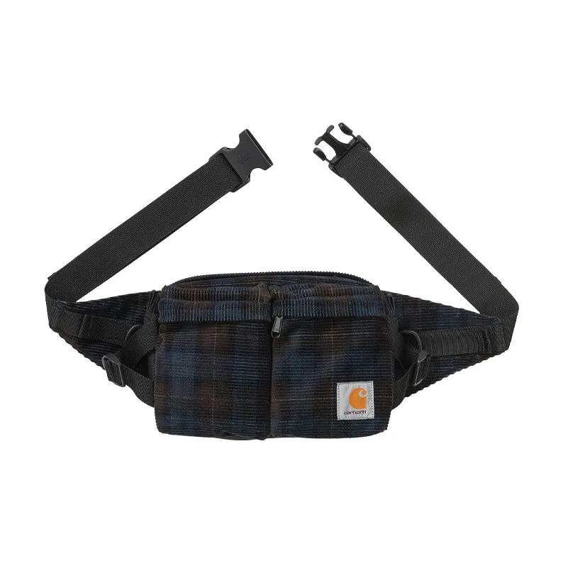 Carhartt WIP Corduroy Crossbody Bag, Fanny Pack Regular Unisex Navy Blue