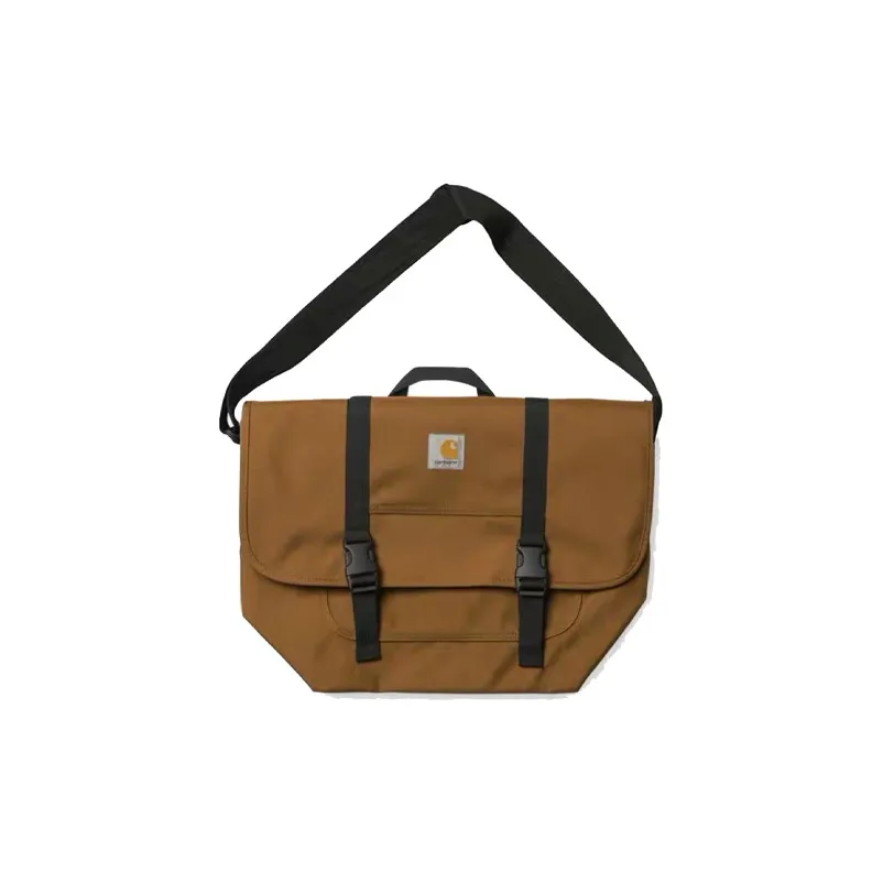 Carhartt WIP Polyester Messenger Bag, Shoulder Bag, Crossbody Bag Regular Unisex Brown