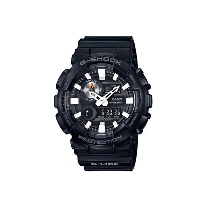 CASIO G SHOCK Collection Кварцевый механизм Смольный ремешок Часы Мужские Черный циферблат