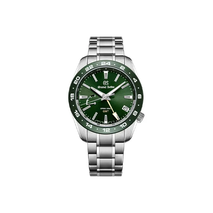GRAND SEIKO Sport Series Automatic Mechanical Movement Stainless Steel Strap Watch Men's Watches Green Dial SBGE257G