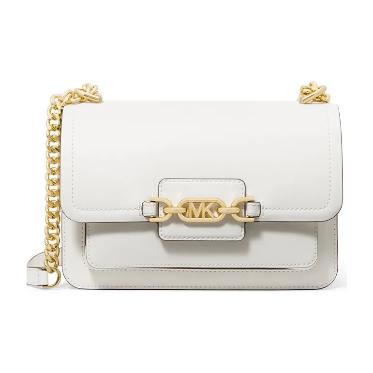 MICHAEL KORS MICHAEL KORS Luggage Collection Cow Leather Shoulder Bag Tubas Women's White