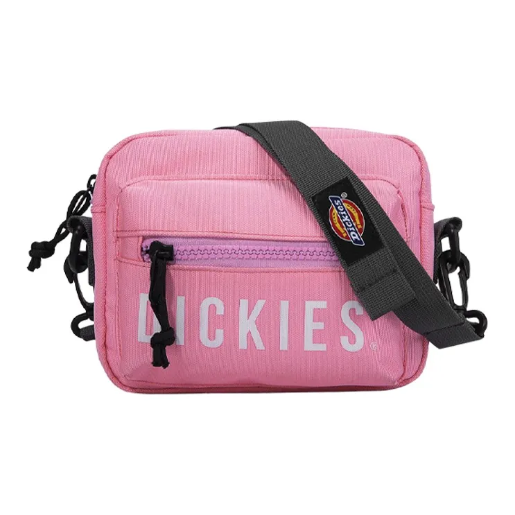 Dickies Polyester Shoulder Bag, Crossbody Bag Unisex Pink