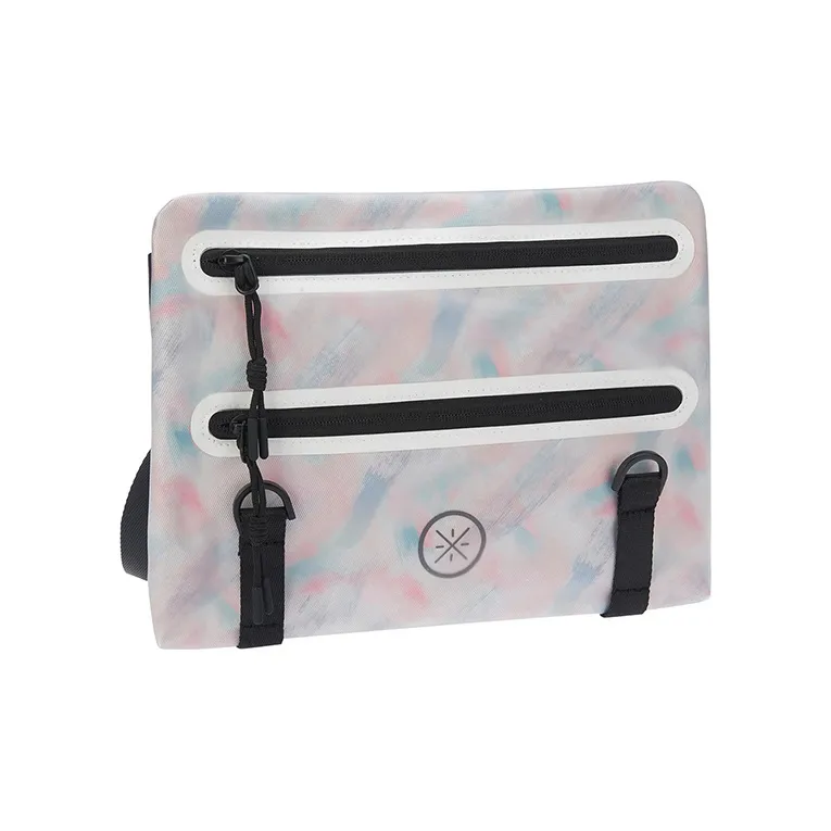 LiNing Polyester Cell Phone Fanny Pack Crossbody Bag Regular Unisex White