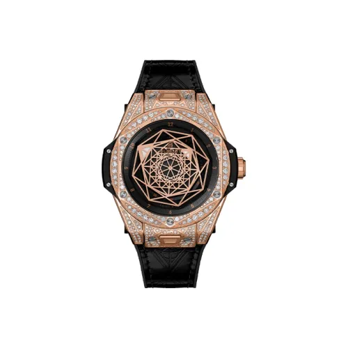 HUBLOT Автоматический Механический Movement Мужские Часы BIG BANG 39мм*39мм Черные