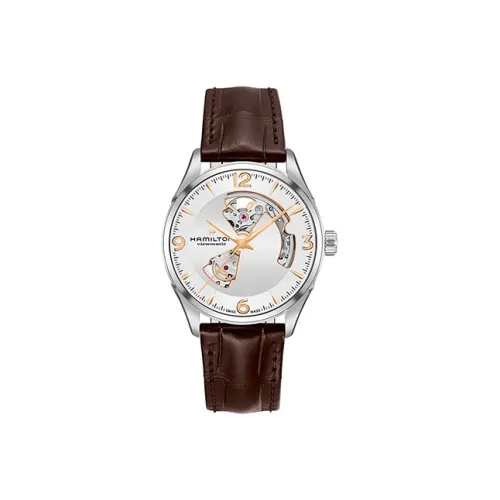 Hamilton Автоматический Механический Movement Мужские Часы Jazz Series 42 мм Серебряные