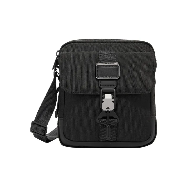 TUMI Alpha Bravo Polyamide Shoulder Bag, Crossbody Bag Regular Men's Black