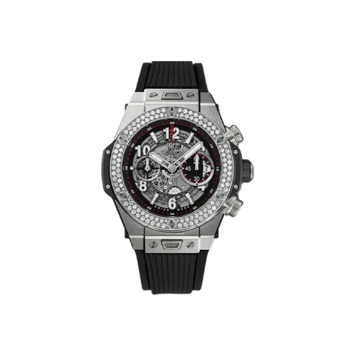 HUBLOT Автоматический Механический Movement Мужские Часы BIG BANG 42 мм с Вырезом