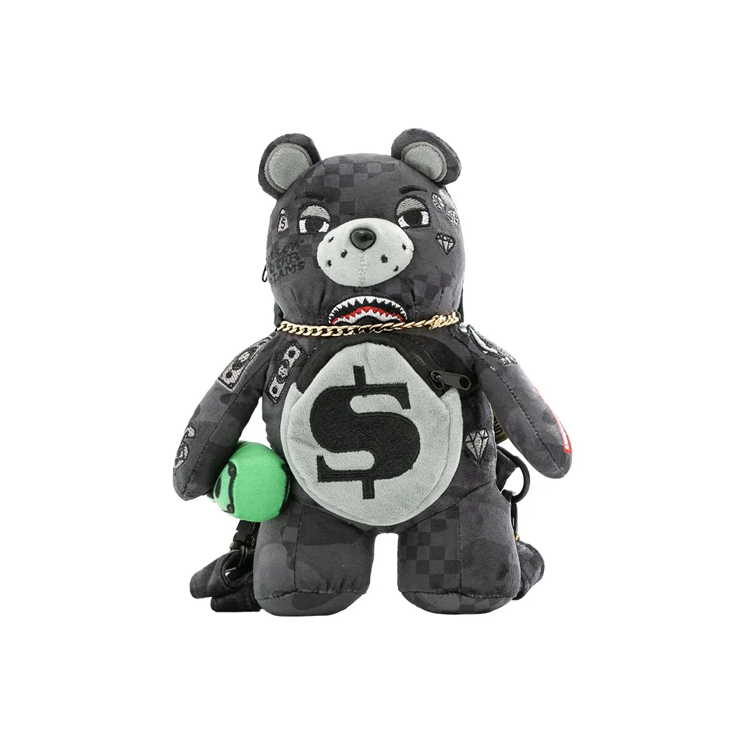 SPRAYGROUND Polyester Backpack Small Size Unisex Black