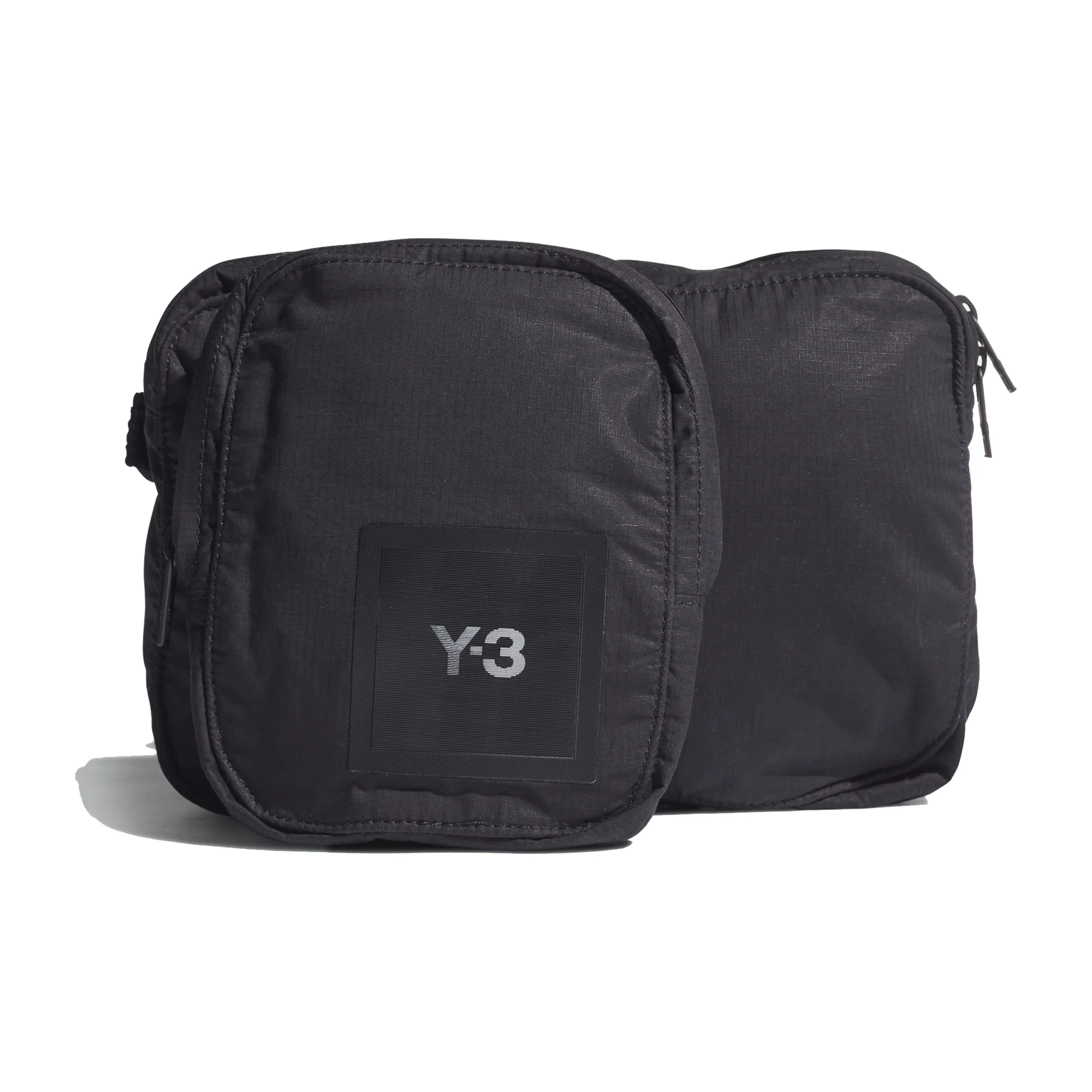 Y 3 Хлопок Портативный Crossbody Сумка Сумка через плечо Мужская Черная