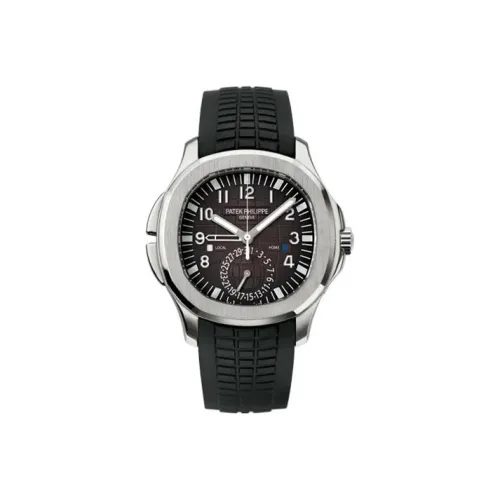PATEK PHILIPPE Автоматический Механический Movement Мужские Часы AQUANAUT Series 40,8mm*10,2mm Черные