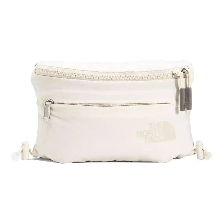 THE NORTH FACE 1.6L Outdoor Bags Nylon Fabric Gardenia White & Vintage White Women's
